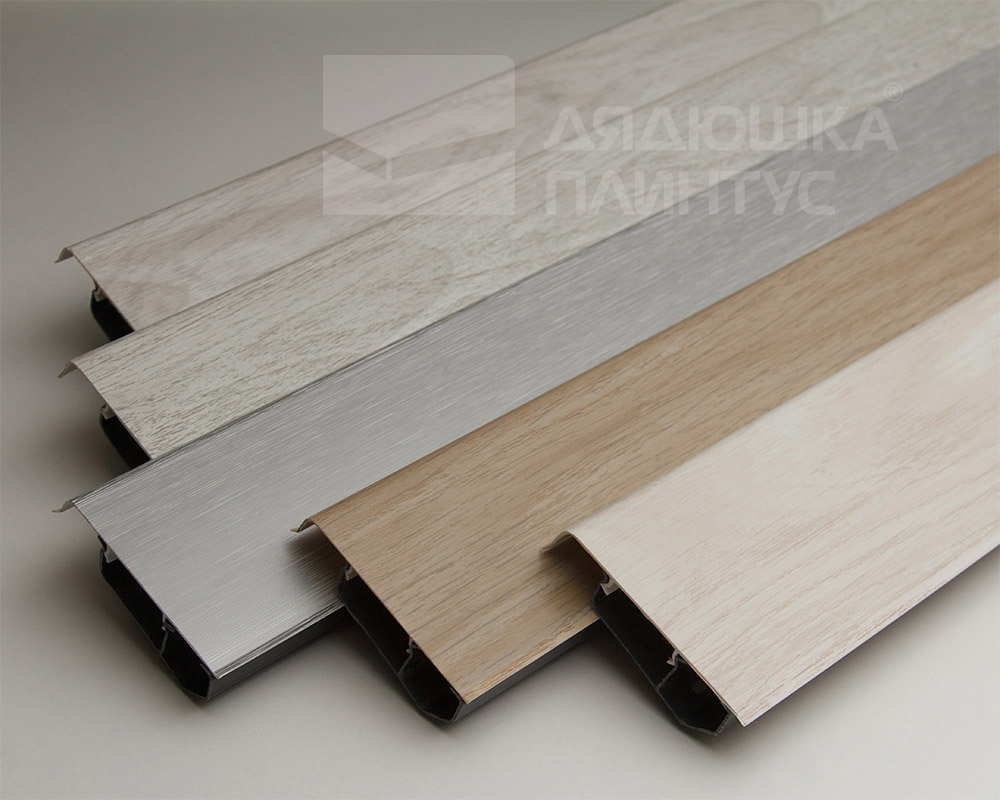 Плинтус ПВХ Волшебная палочка 70мм Home 2,2м 7028