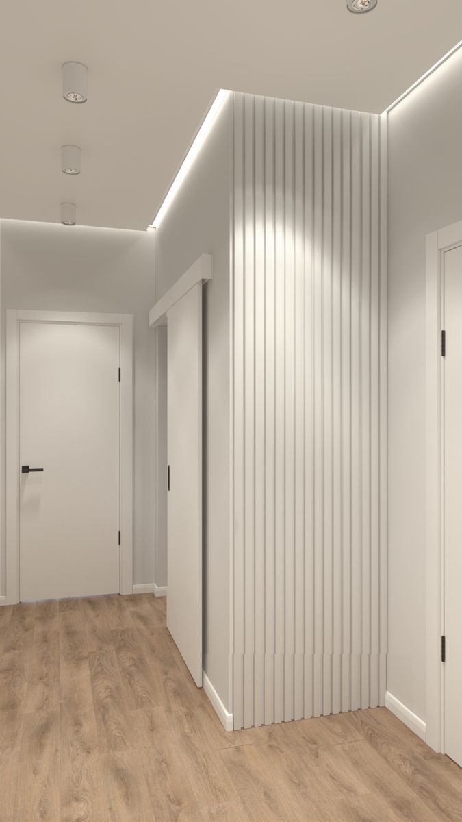 Стеновая панель HI WOOD белая. LV122 NP HI WOOD 120,0мм х 12,0мм х 2,7м.