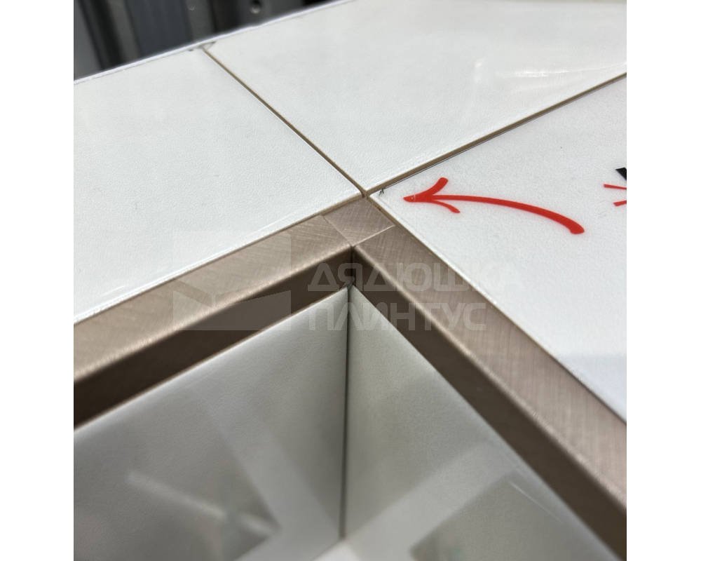 Профиль окантовочный ПК 11-8.2700.204л Бронза