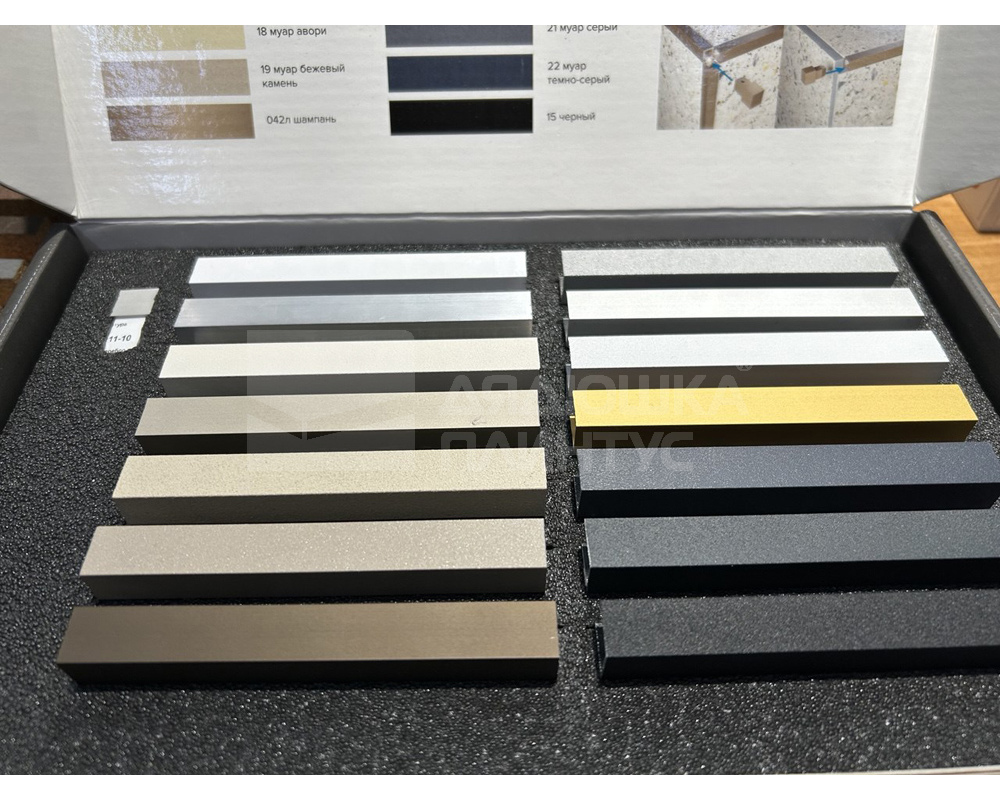 Профиль окантовочный ПК 11-8.2700.204л Бронза