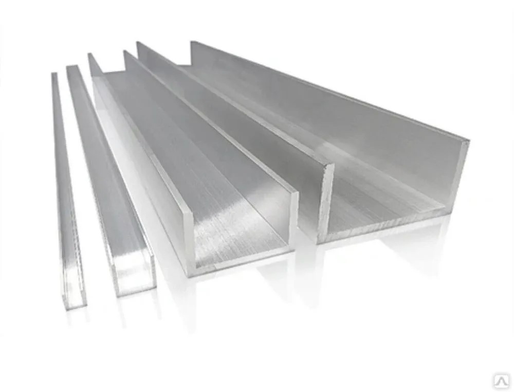 Швеллер алюминиевый 10*15*10*1 мм 2,0м без покрытия